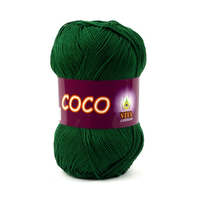 vita coco 4327 темно-зеленый | интернет-магазин Елена-Рукоделие