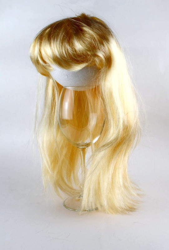 парик для куклы блонд | інтернет-магазин 'Елена-Рукоделие'