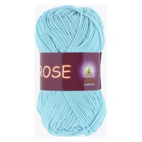 rose vita cotton / роза 3909 голубой | интернет-магазин Елена-Рукоделие