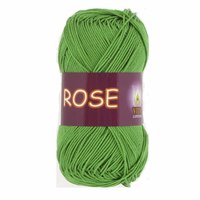 rose vita cotton / роза 3935 трава | интернет-магазин Елена-Рукоделие