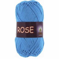 rose vita cotton / роза 3937 синий | интернет-магазин Елена-Рукоделие