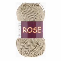 rose vita cotton / роза 3943 беж | интернет-магазин Елена-Рукоделие