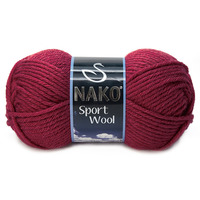 sport wool 6592 вишня | интернет-магазин Елена-Рукоделие