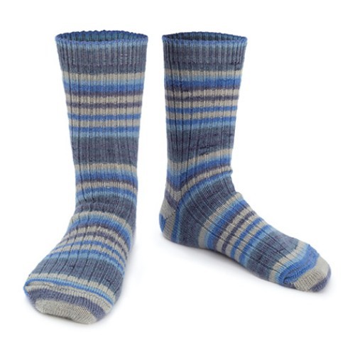 sock yarn h1468 сине-серый | интернет-магазин Елена-Рукоделие