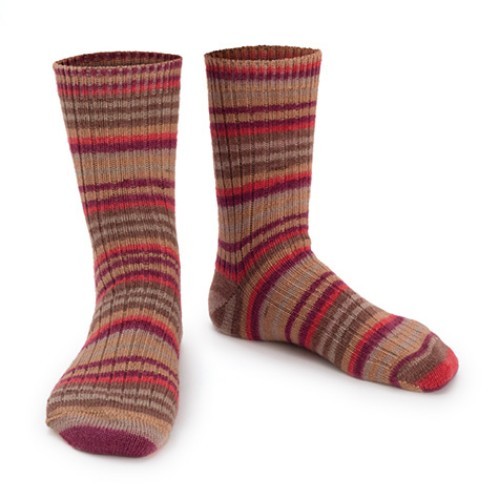 sock yarn h1469 терракотово-бежевый | интернет-магазин Елена-Рукоделие