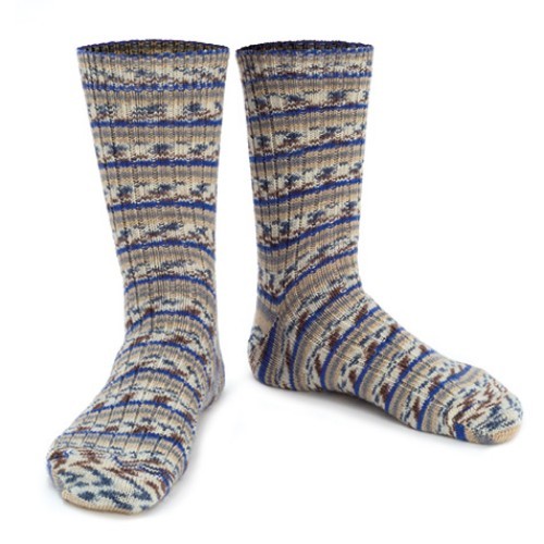 sock yarn h2102 сине-серый полостатик | интернет-магазин Елена-Рукоделие