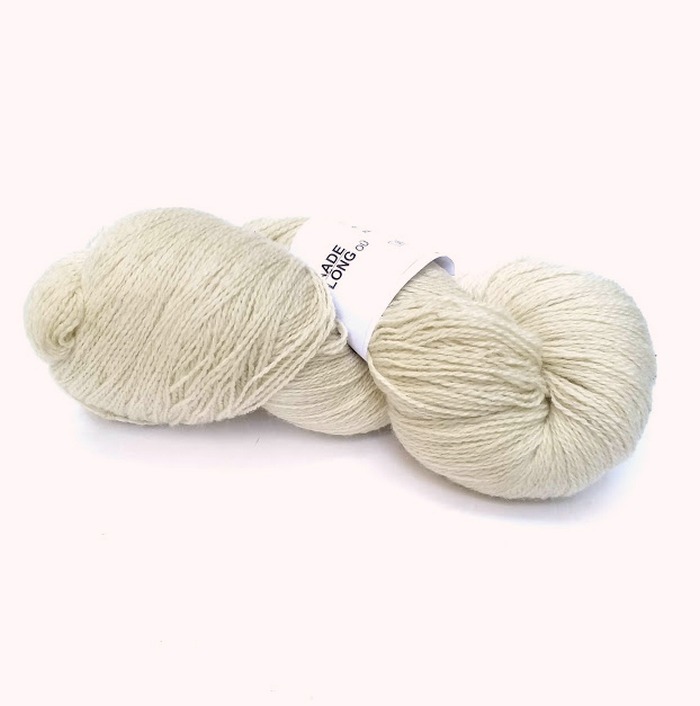 kauni - artistic yarn color 8/2 белый | интернет-магазин Елена-Рукоделие