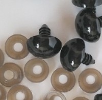 фото глазки черные глянец (китай) 18 мм