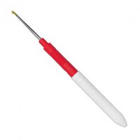 фото крючок addi экстратонкий с пластиковой ручкой, 13 см, 1,0 арт. 113-7/013