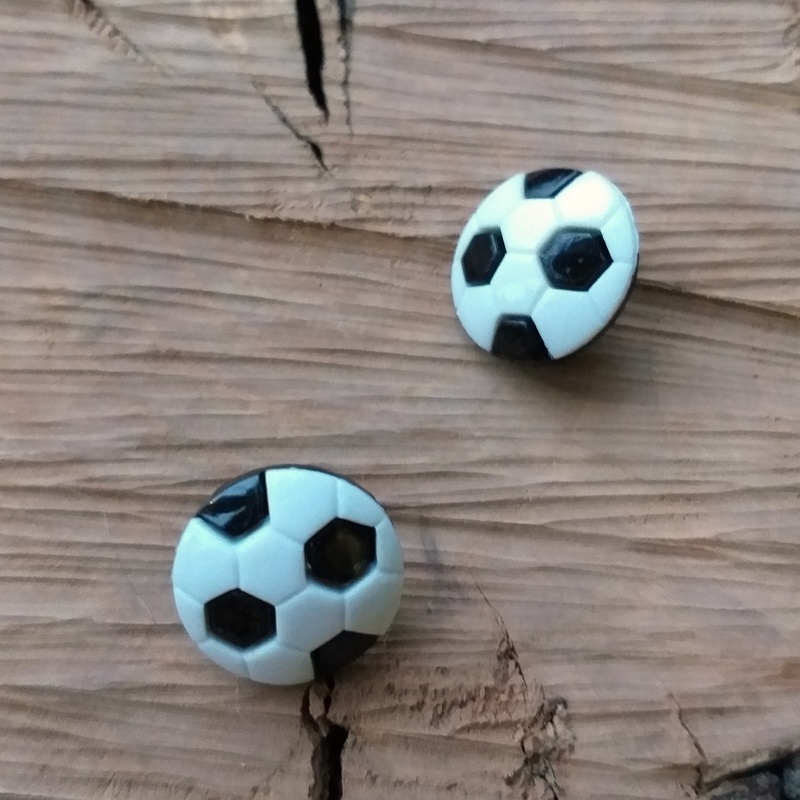 пуговицы футбольный мяч пластик | інтернет-магазин 'Елена-Рукоделие'