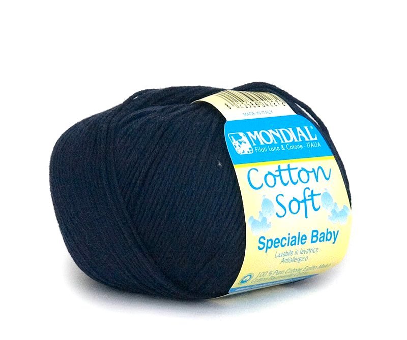 mondial cotton soft 126 т.синий | интернет-магазин Елена-Рукоделие