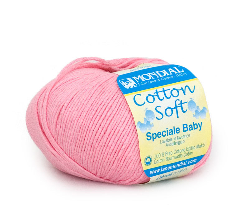 mondial cotton soft 071 розовый | интернет-магазин Елена-Рукоделие