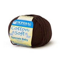 mondial cotton soft 140 шоколад | интернет-магазин Елена-Рукоделие