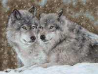 b2291 два волка | интернет-магазин Елена-Рукоделие