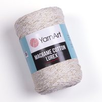 macrame cotton lurex 724 | интернет-магазин Елена-Рукоделие