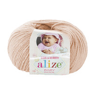 alize baby wool / алізе бебі вул 382 пудра | интернет-магазин Елена-Рукоделие