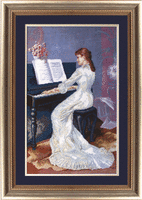 фото Набір для вишивання Чарівна Мить М-40 "Піаністка"