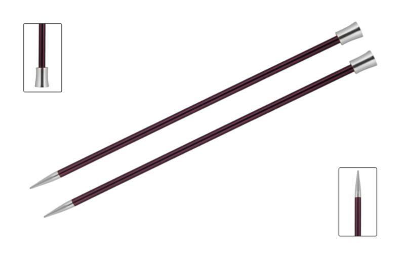 47243 Спиці прямі Zing KnitPro, 25 см, 6.00 мм | інтернет-магазин 'Елена-Рукоделие'