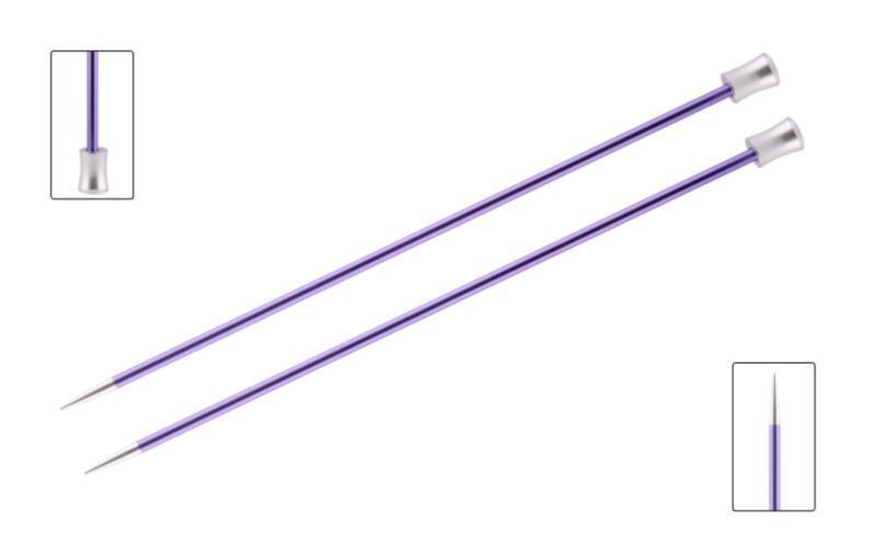 47245 Спиці прямі Zing KnitPro, 25 см, 7.00 мм | інтернет-магазин 'Елена-Рукоделие'