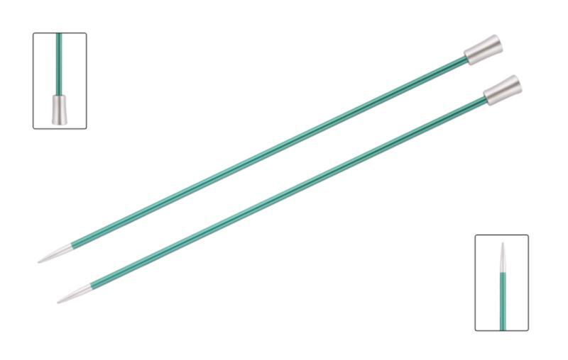 47246 спицы прямые zing knitpro, 25 см, 8.00 мм | интернет-магазин Елена-Рукоделие