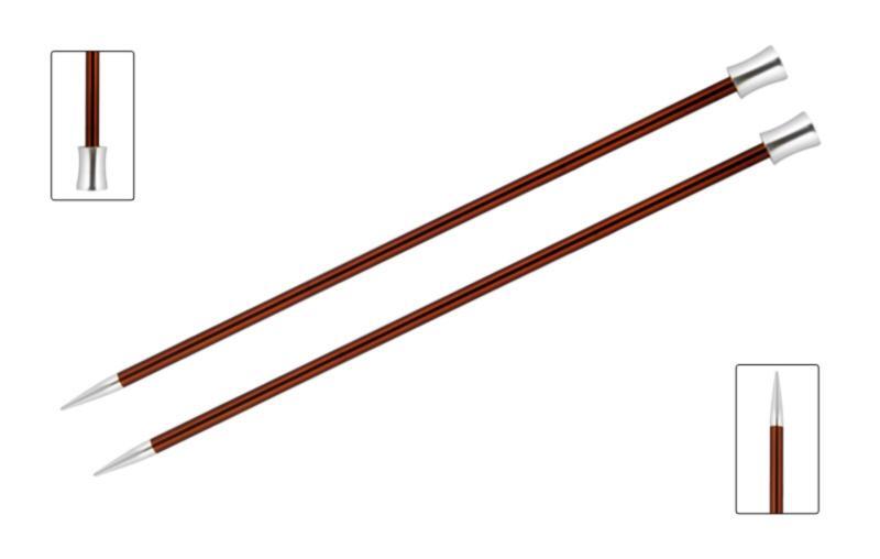47272 Спиці прямі Zing KnitPro, 30 см, 5.50 мм | інтернет-магазин 'Елена-Рукоделие'