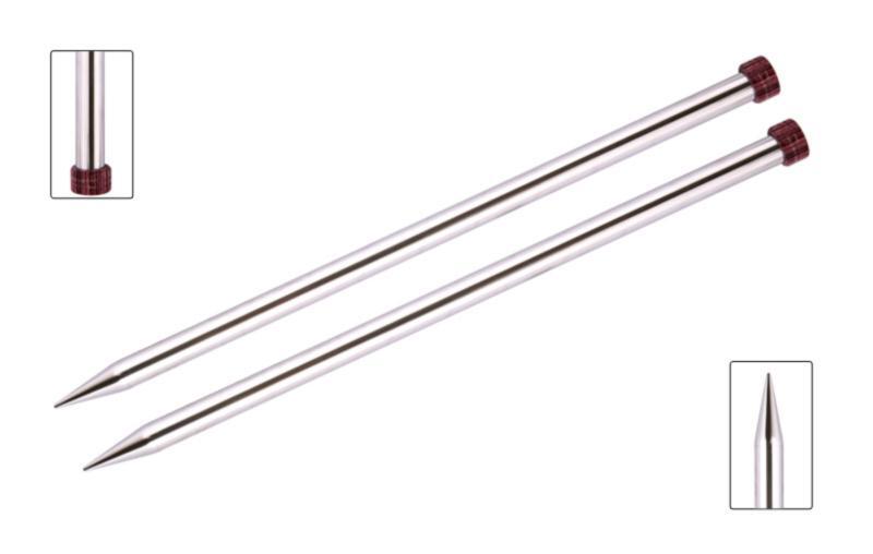 10206 Спиці прямі Nova Metal KnitPro, 25 см, 5.50 мм | інтернет-магазин 'Елена-Рукоделие'