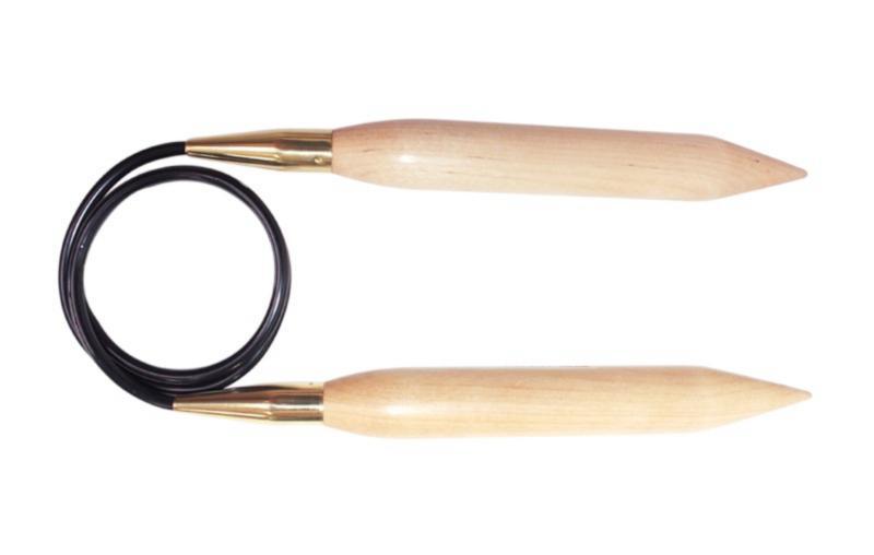 35340 Спиці кругові Jumbo Birch KnitPro, 80 см, 20.00 мм | інтернет-магазин 'Елена-Рукоделие'