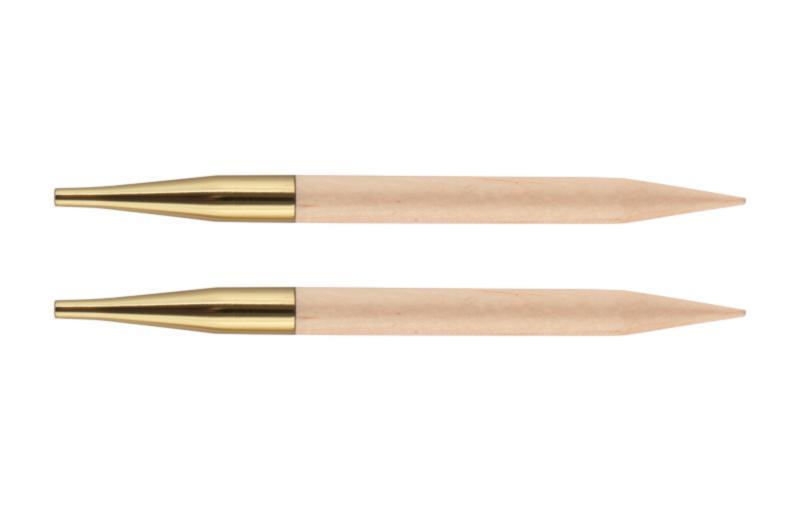 35652 спицы съемные короткие basix birch wood knitpro, 3.25 мм  | интернет-магазин Елена-Рукоделие