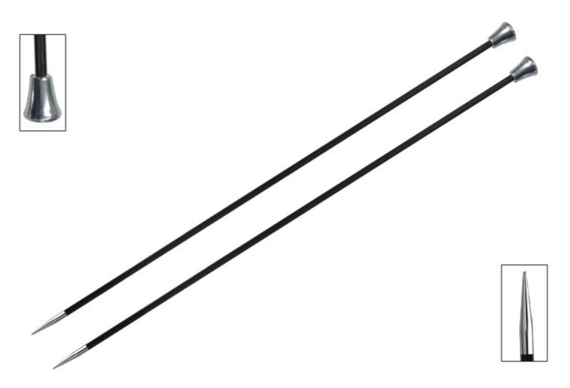 41280 Спиці прямі Karbonz KnitPro, 35 см, 2.00 мм | інтернет-магазин 'Елена-Рукоделие'