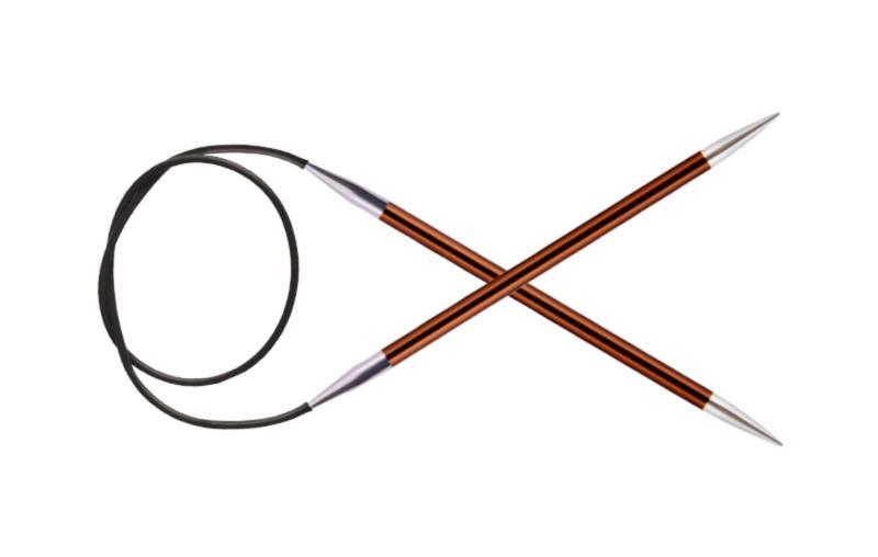 47132 Спиці кругові Zing KnitPro, 80 см, 5.50 мм | інтернет-магазин 'Елена-Рукоделие'