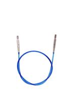 10632 кабель blue (голубой) для создания круговых спиц длиной 50 cm knitpro | интернет-магазин Елена-Рукоделие