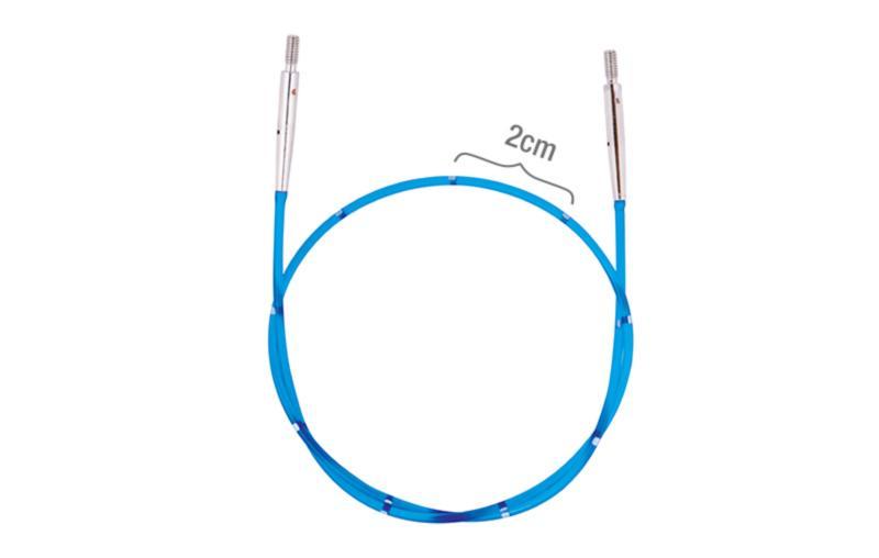 42173 кабель 35 см для создания круговых спиц длиной 60 см/24 ic knitpro | интернет-магазин Елена-Рукоделие