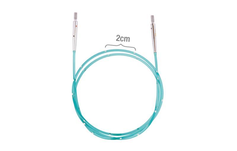 42174 кабель 56 см для создания круговых спиц длиной 80 см/32 ic knitpro | интернет-магазин Елена-Рукоделие