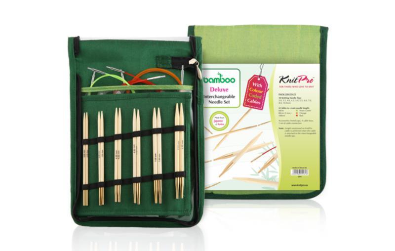 22542 Набір змінних спиць Deluxe Bamboo KnitPro | інтернет-магазин 'Елена-Рукоделие'