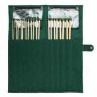 22548 набор прямых спиц 33 см bamboo knitpro | интернет-магазин Елена-Рукоделие
