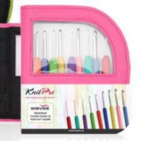 30922 набор крючков в розовом чехле knitpro | интернет-магазин Елена-Рукоделие