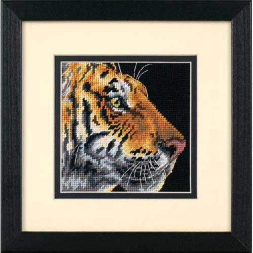 07225 набор для вышивания (гобелен) dimensions tiger profile "профиль тигра" | интернет-магазин Елена-Рукоделие
