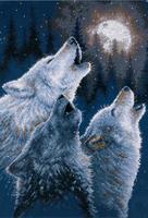 35203 Набір для вишивання хрестом DIMENSIONS In Harmony Wolves "У гармонії" | інтернет-магазин 'Елена-Рукоделие'