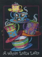 35218 набор для вышивания крестом dimensions a whole lotta latte "кофейная пирамида" | интернет-магазин Елена-Рукоделие