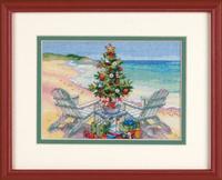 фото 70-08832 Набір для вишивання хрестом DIMENSIONS Christmas On The Beach "Різдво на пляжі"