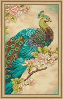 фото 70-35293 набор для вышивания крестом dimensions indian peacock "индийский павлин"