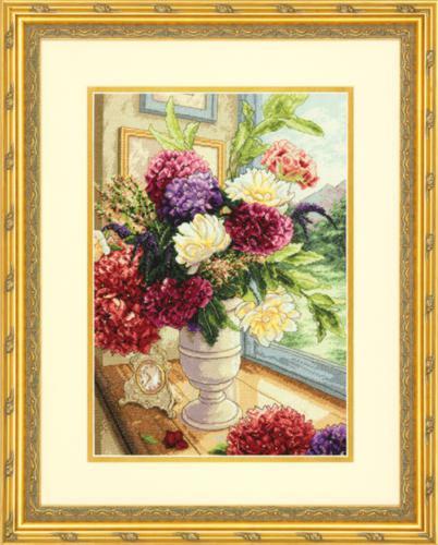 70-35328 Набір для вишивання хрестиком DIMENSIONS Summer Bouquet "Літній букет" | інтернет-магазин 'Елена-Рукоделие'