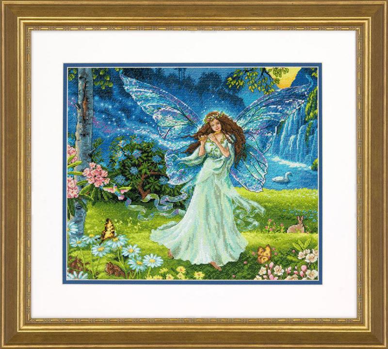70-35354 Набір для вишивання хрестом DIMENSIONS Spring Fairy "Весняна фея" | інтернет-магазин 'Елена-Рукоделие'