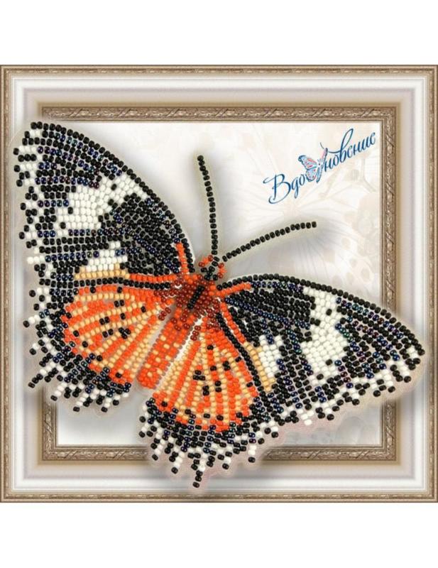 BGP-005 Набір для вишивання бісером на прозорій основі "3D Метелик Цетозія Біблс" | інтернет-магазин 'Елена-Рукоделие'