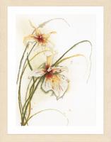 фото pn-0008014 набор для вышивки крестом lanarte orchid "орхидея"