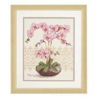 pn-0012173 набор для вышивки крестом vervaco orchid "орхидея" | интернет-магазин Елена-Рукоделие