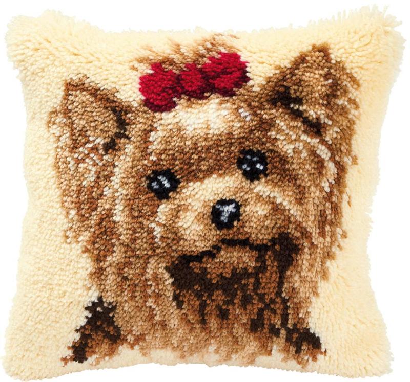 PN-0014144 Набір для вишивання подушки (килимарство) Vervaco Dog "Собака" | інтернет-магазин 'Елена-Рукоделие'