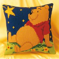 pn-0014605 набор для вышивания крестом (подушка) vervaco disney "winnie the pooh" | интернет-магазин Елена-Рукоделие