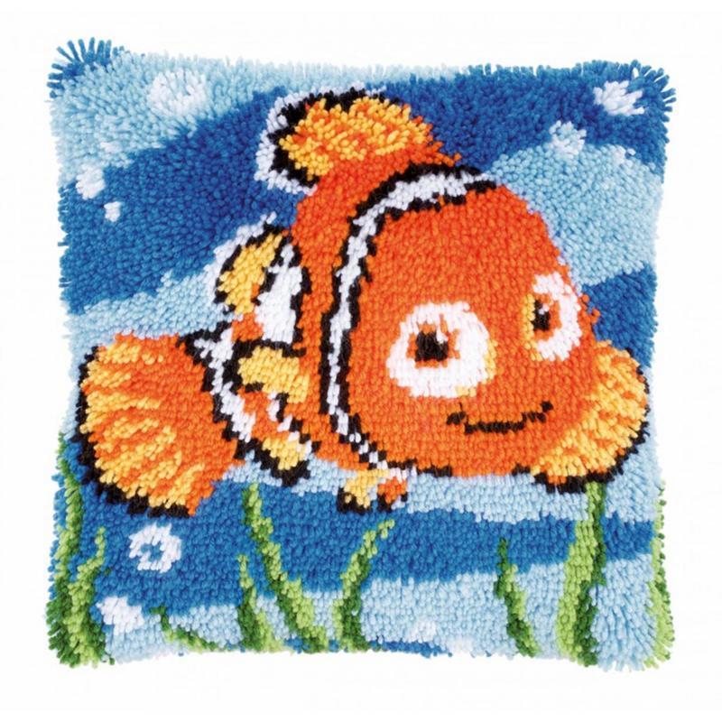 PN-0014627 Набір для вишивання подушки (килимарство) Vervaco Disney "Finding Nemo" | інтернет-магазин 'Елена-Рукоделие'