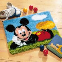 pn-0014720 набор для вышивания коврика vervaco disney "mickey mouse" | интернет-магазин Елена-Рукоделие